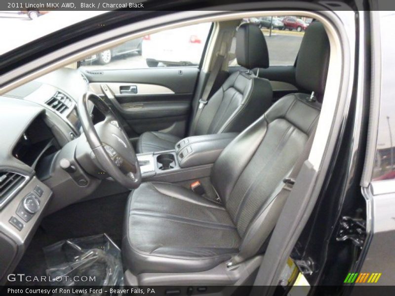 Black / Charcoal Black 2011 Lincoln MKX AWD