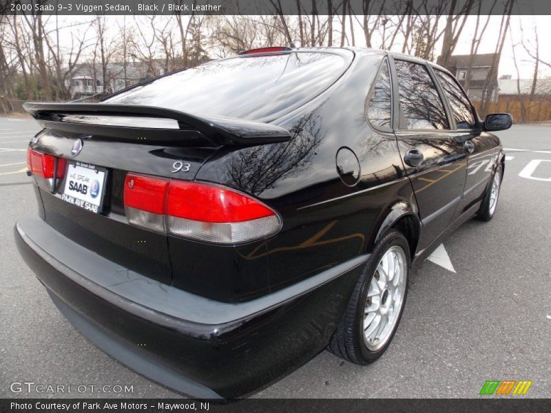 Black / Black Leather 2000 Saab 9-3 Viggen Sedan