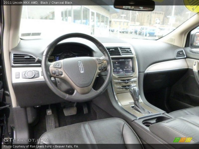 Black / Charcoal Black 2011 Lincoln MKX AWD