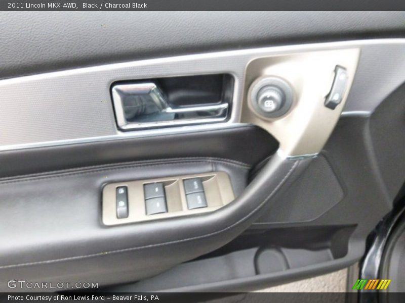 Black / Charcoal Black 2011 Lincoln MKX AWD