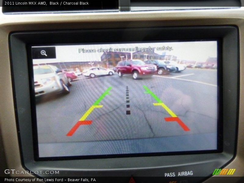 Black / Charcoal Black 2011 Lincoln MKX AWD