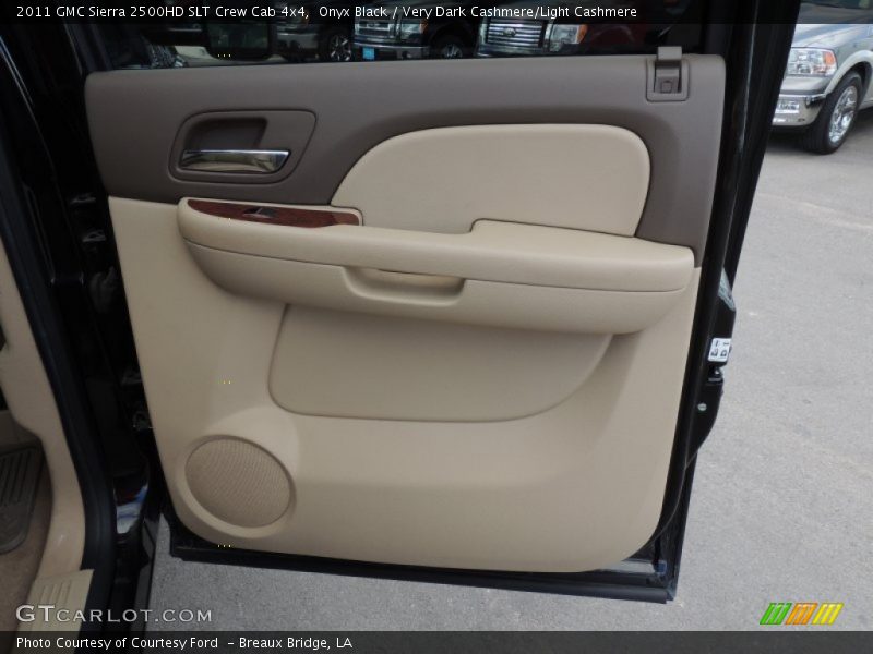 Onyx Black / Very Dark Cashmere/Light Cashmere 2011 GMC Sierra 2500HD SLT Crew Cab 4x4