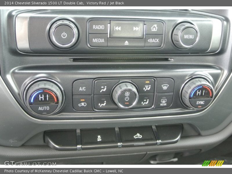 Controls of 2014 Silverado 1500 LT Double Cab