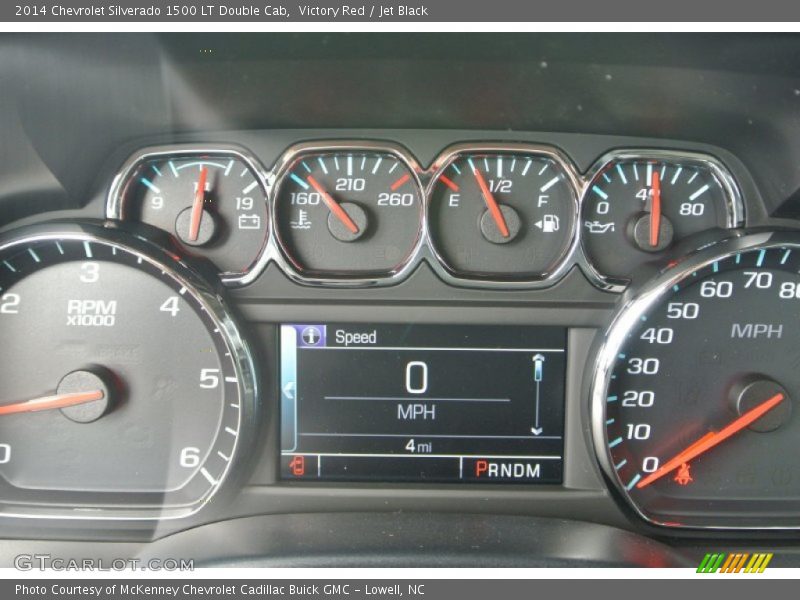 Victory Red / Jet Black 2014 Chevrolet Silverado 1500 LT Double Cab