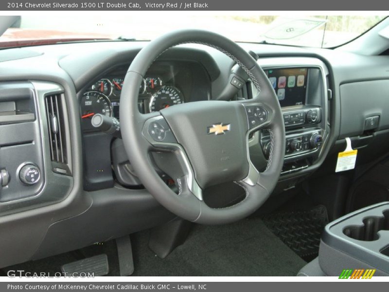 Dashboard of 2014 Silverado 1500 LT Double Cab