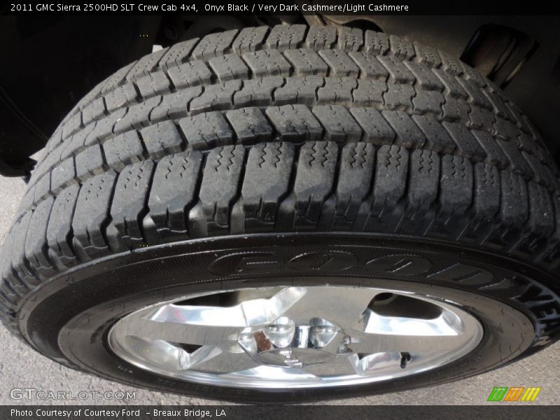 Onyx Black / Very Dark Cashmere/Light Cashmere 2011 GMC Sierra 2500HD SLT Crew Cab 4x4