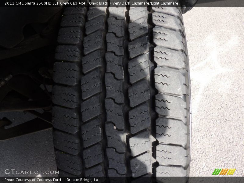 Onyx Black / Very Dark Cashmere/Light Cashmere 2011 GMC Sierra 2500HD SLT Crew Cab 4x4