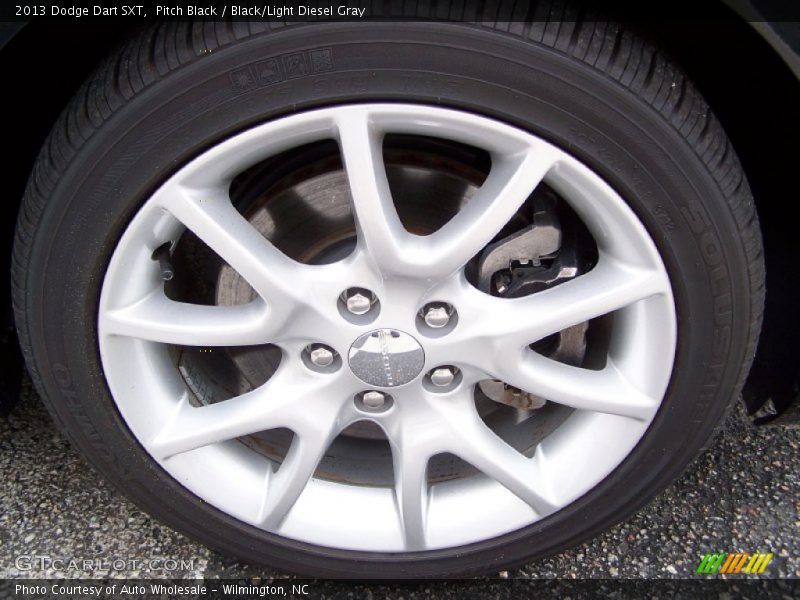 Pitch Black / Black/Light Diesel Gray 2013 Dodge Dart SXT