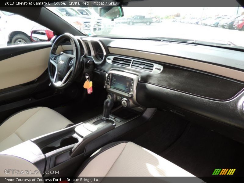 Crystal Red Tintcoat / Gray 2013 Chevrolet Camaro LT Coupe
