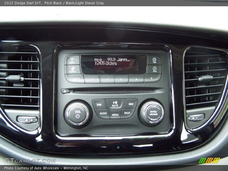 Pitch Black / Black/Light Diesel Gray 2013 Dodge Dart SXT