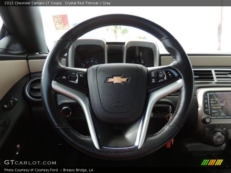 Crystal Red Tintcoat / Gray 2013 Chevrolet Camaro LT Coupe