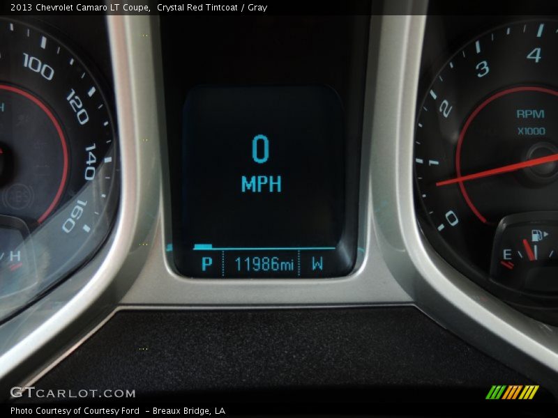 Crystal Red Tintcoat / Gray 2013 Chevrolet Camaro LT Coupe