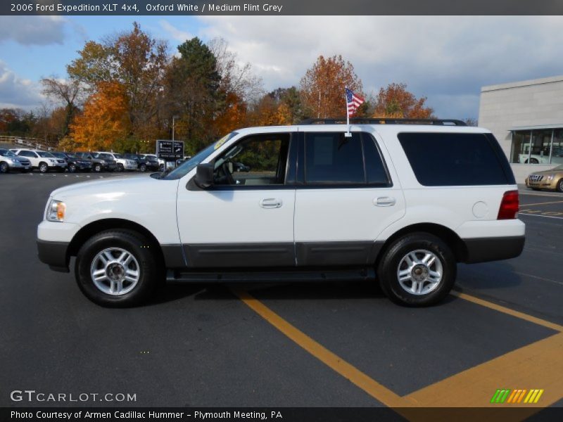 Oxford White / Medium Flint Grey 2006 Ford Expedition XLT 4x4
