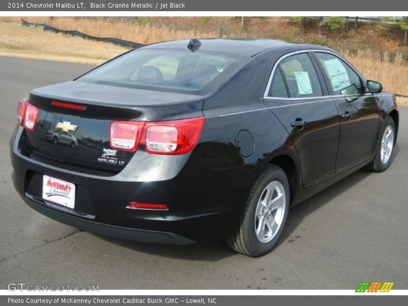 Black Granite Metallic / Jet Black 2014 Chevrolet Malibu LT