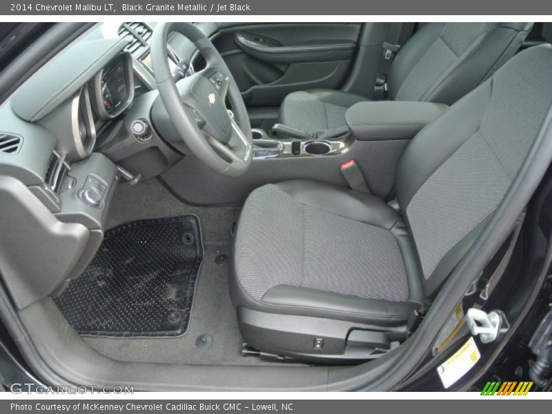 Black Granite Metallic / Jet Black 2014 Chevrolet Malibu LT