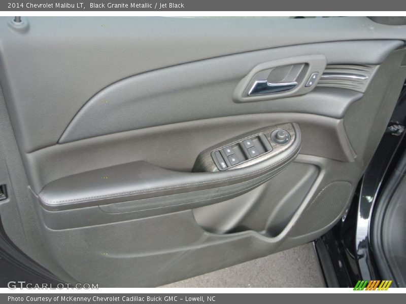 Black Granite Metallic / Jet Black 2014 Chevrolet Malibu LT