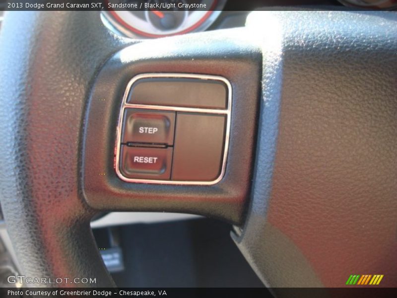 Sandstone / Black/Light Graystone 2013 Dodge Grand Caravan SXT