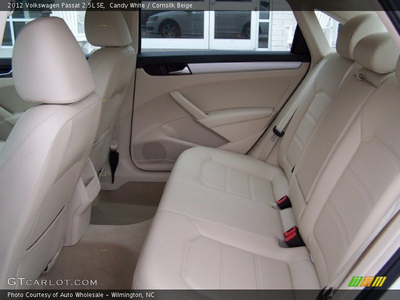 Candy White / Cornsilk Beige 2012 Volkswagen Passat 2.5L SE