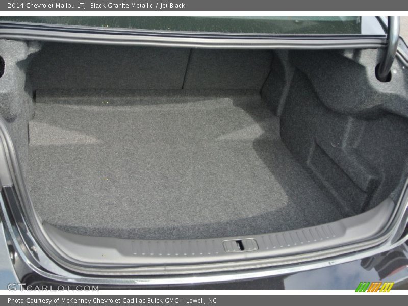 Black Granite Metallic / Jet Black 2014 Chevrolet Malibu LT