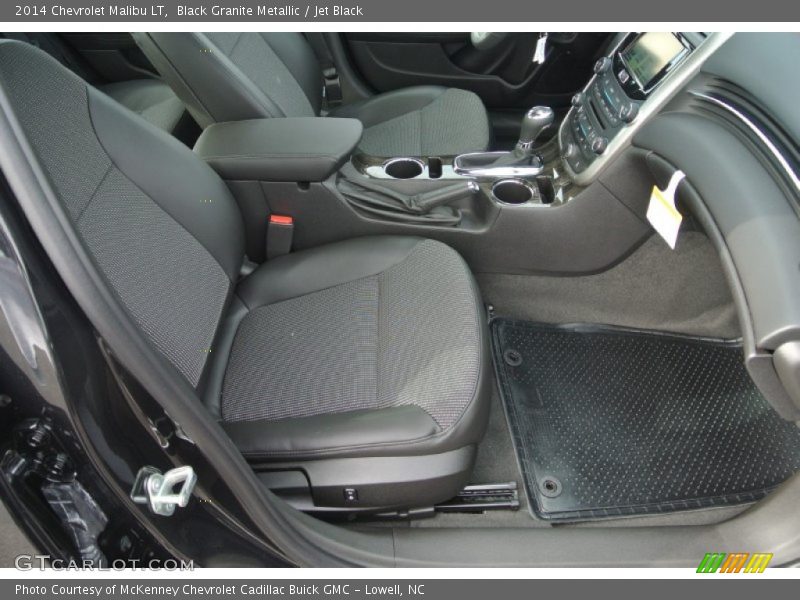 Black Granite Metallic / Jet Black 2014 Chevrolet Malibu LT