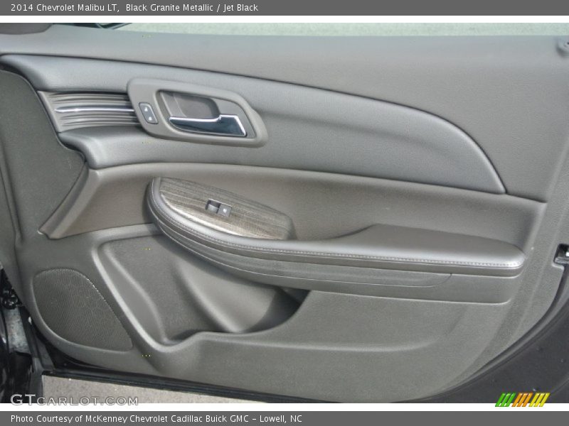 Black Granite Metallic / Jet Black 2014 Chevrolet Malibu LT