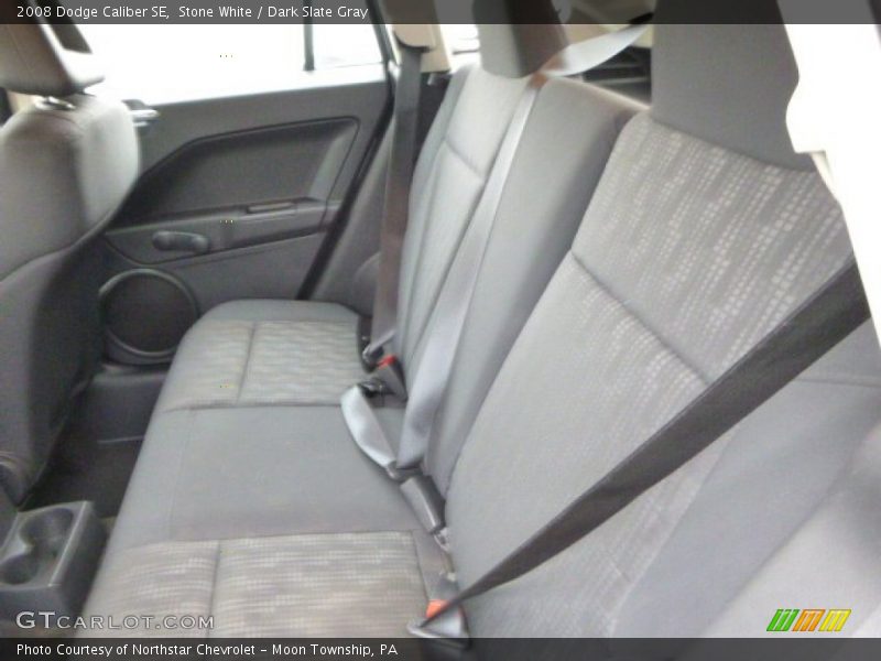 Stone White / Dark Slate Gray 2008 Dodge Caliber SE