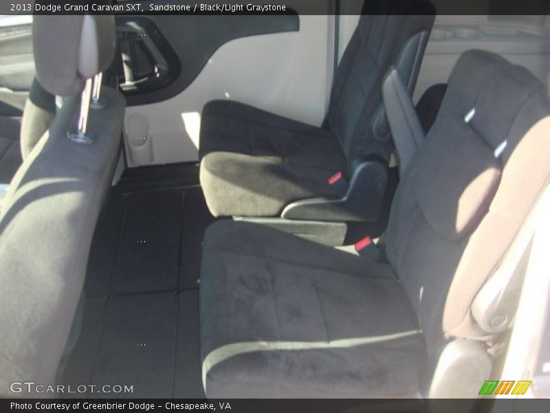Sandstone / Black/Light Graystone 2013 Dodge Grand Caravan SXT