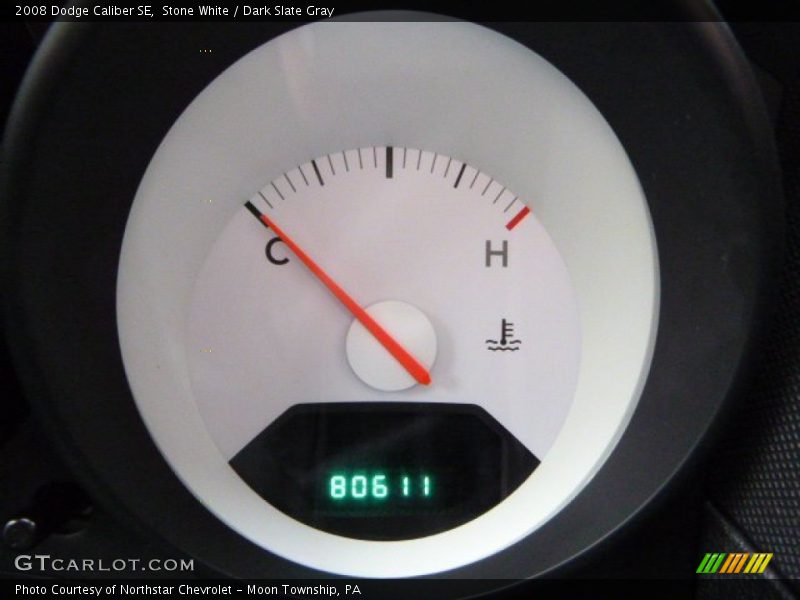 Stone White / Dark Slate Gray 2008 Dodge Caliber SE