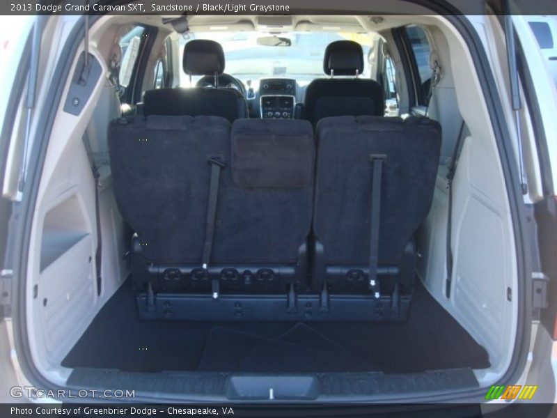 Sandstone / Black/Light Graystone 2013 Dodge Grand Caravan SXT