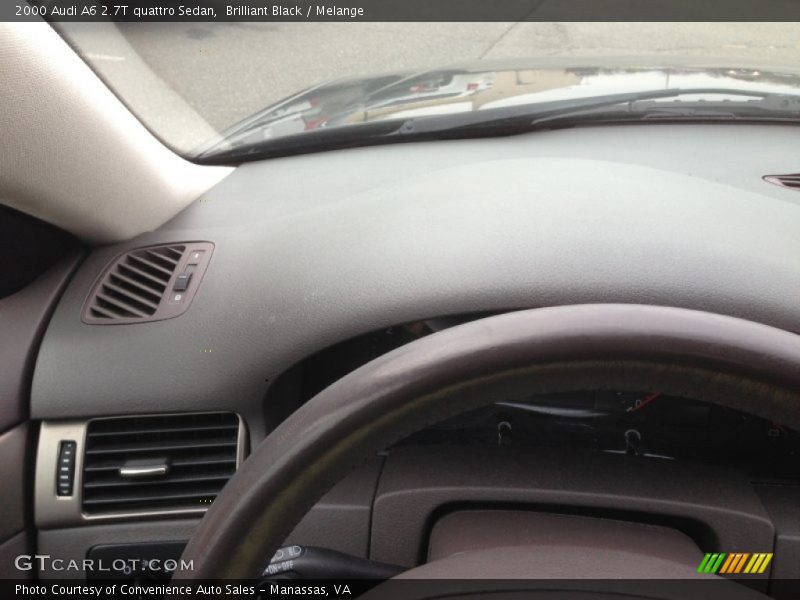 Brilliant Black / Melange 2000 Audi A6 2.7T quattro Sedan