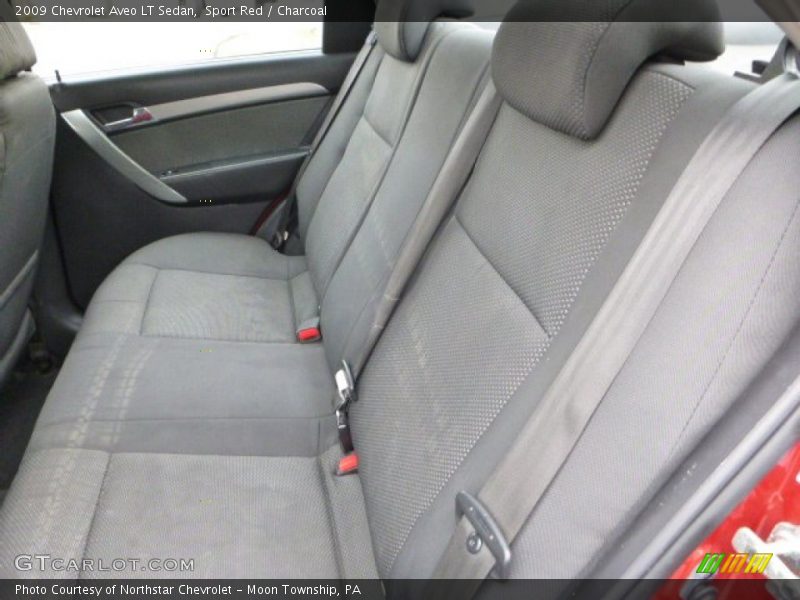 Sport Red / Charcoal 2009 Chevrolet Aveo LT Sedan