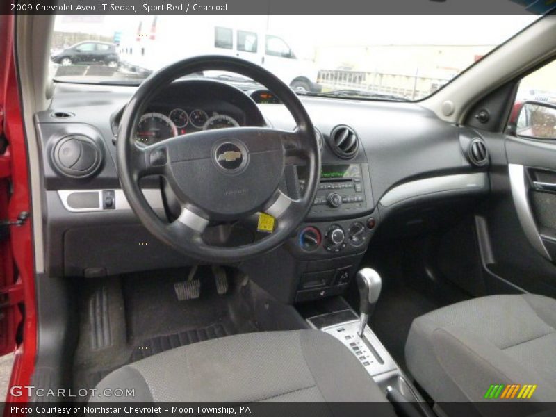 Sport Red / Charcoal 2009 Chevrolet Aveo LT Sedan