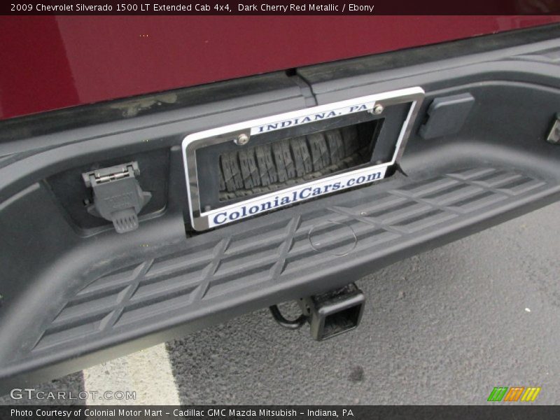 Dark Cherry Red Metallic / Ebony 2009 Chevrolet Silverado 1500 LT Extended Cab 4x4