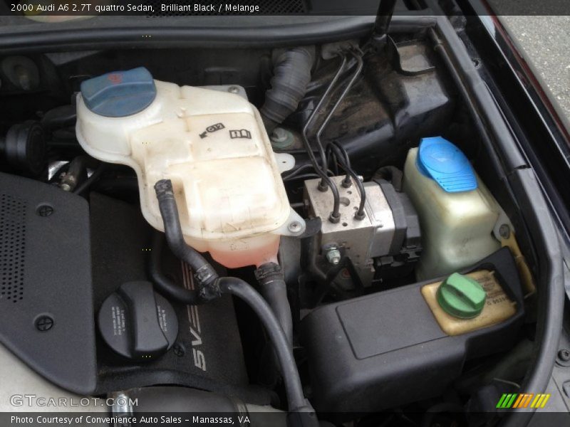 Brilliant Black / Melange 2000 Audi A6 2.7T quattro Sedan