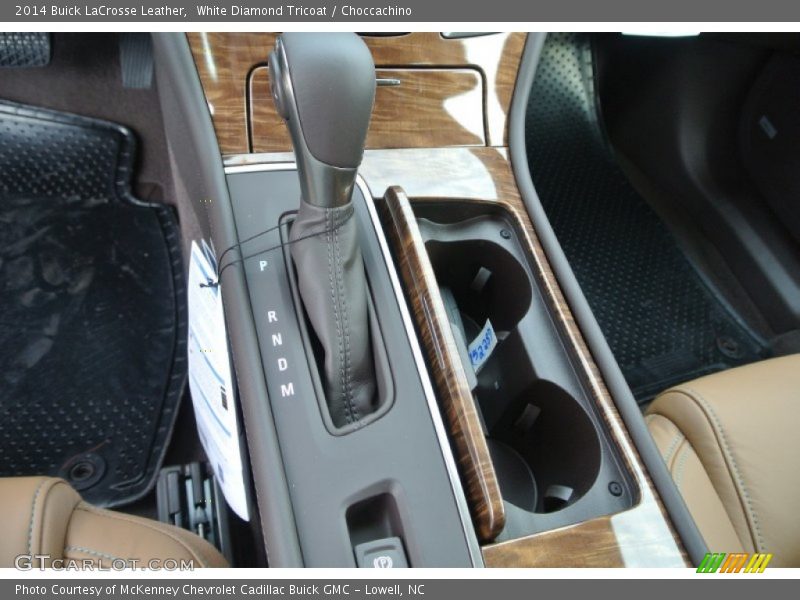 White Diamond Tricoat / Choccachino 2014 Buick LaCrosse Leather
