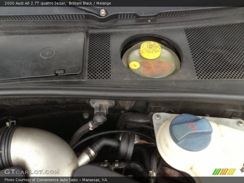 Brilliant Black / Melange 2000 Audi A6 2.7T quattro Sedan