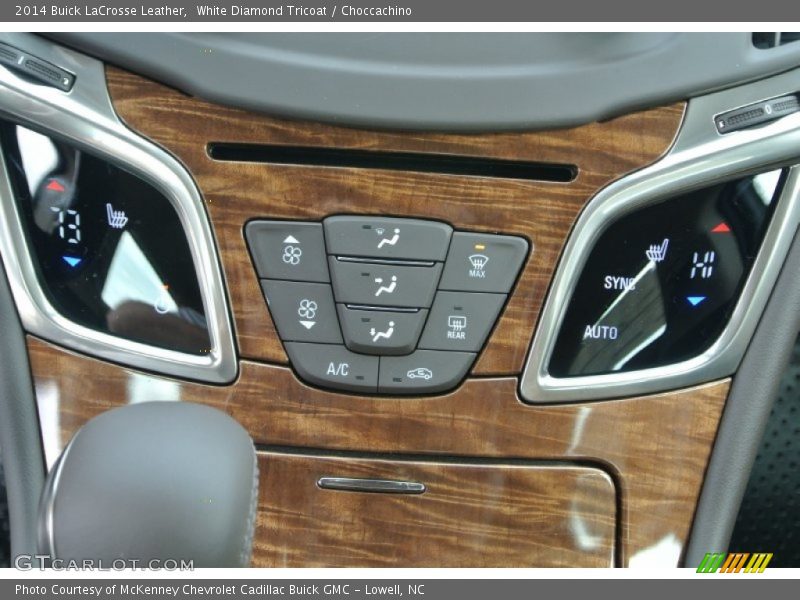 White Diamond Tricoat / Choccachino 2014 Buick LaCrosse Leather