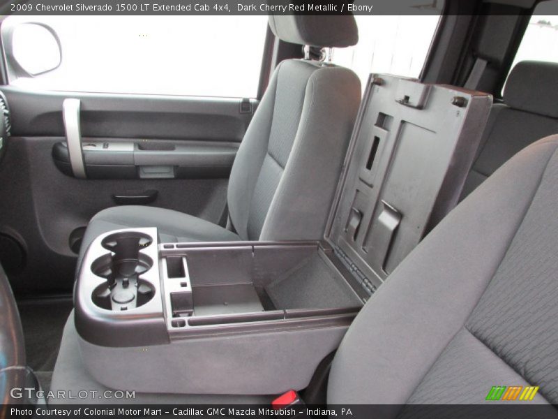 Dark Cherry Red Metallic / Ebony 2009 Chevrolet Silverado 1500 LT Extended Cab 4x4