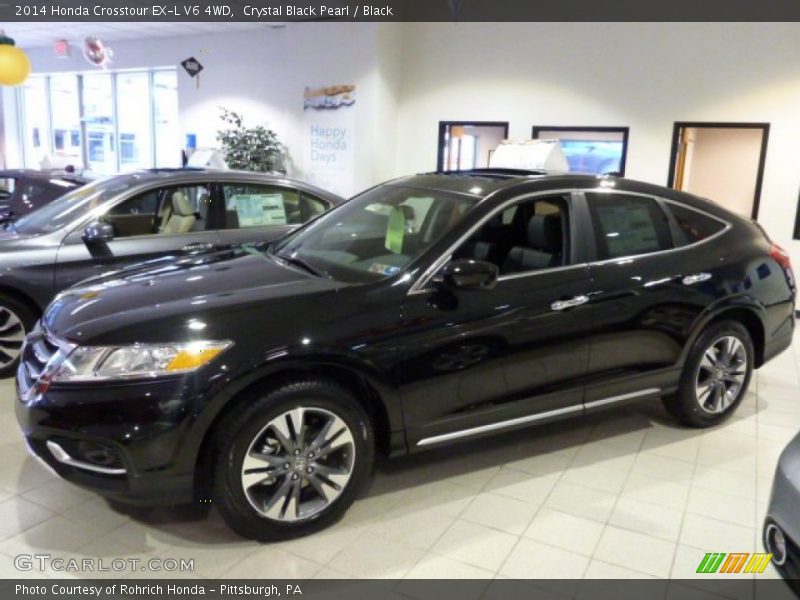Front 3/4 View of 2014 Crosstour EX-L V6 4WD