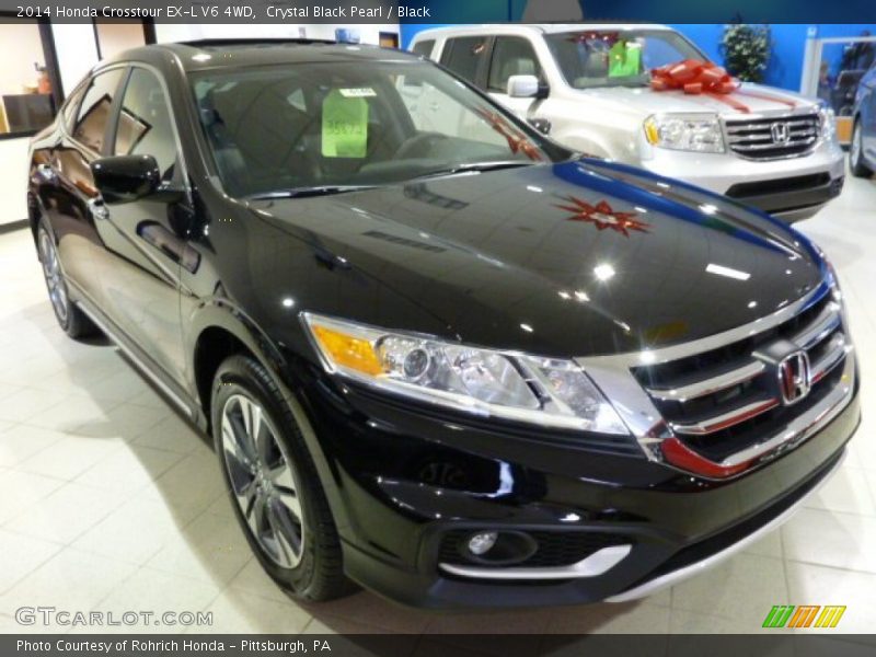 Front 3/4 View of 2014 Crosstour EX-L V6 4WD