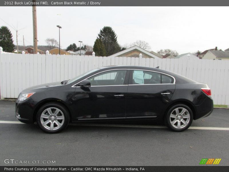 Carbon Black Metallic / Ebony 2012 Buick LaCrosse FWD