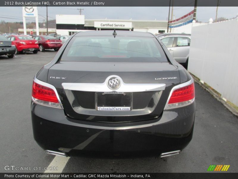Carbon Black Metallic / Ebony 2012 Buick LaCrosse FWD