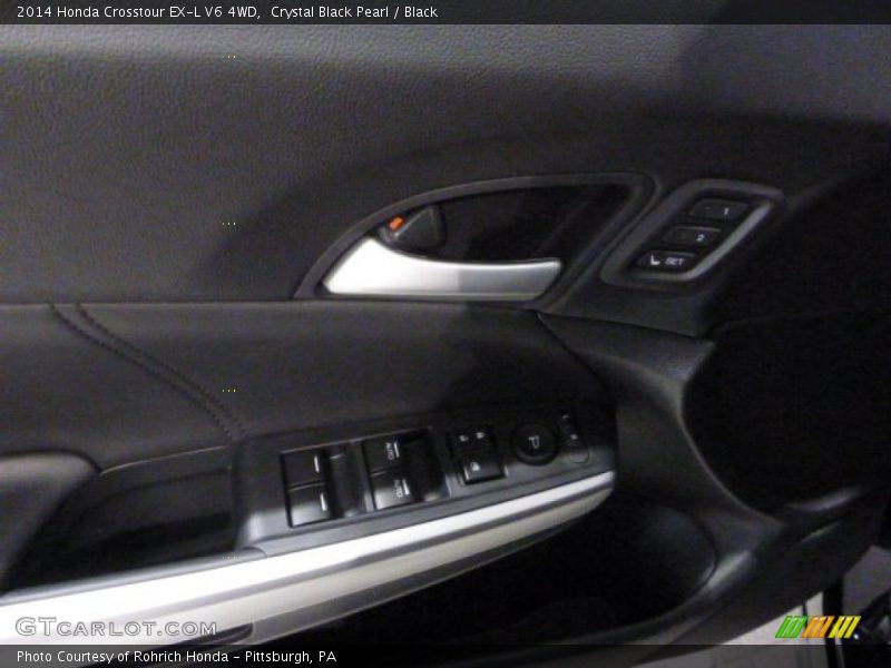 Crystal Black Pearl / Black 2014 Honda Crosstour EX-L V6 4WD