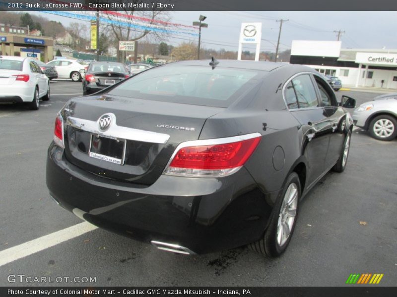 Carbon Black Metallic / Ebony 2012 Buick LaCrosse FWD