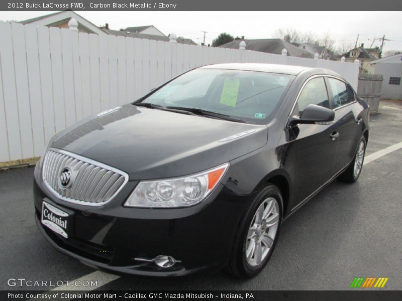 Carbon Black Metallic / Ebony 2012 Buick LaCrosse FWD
