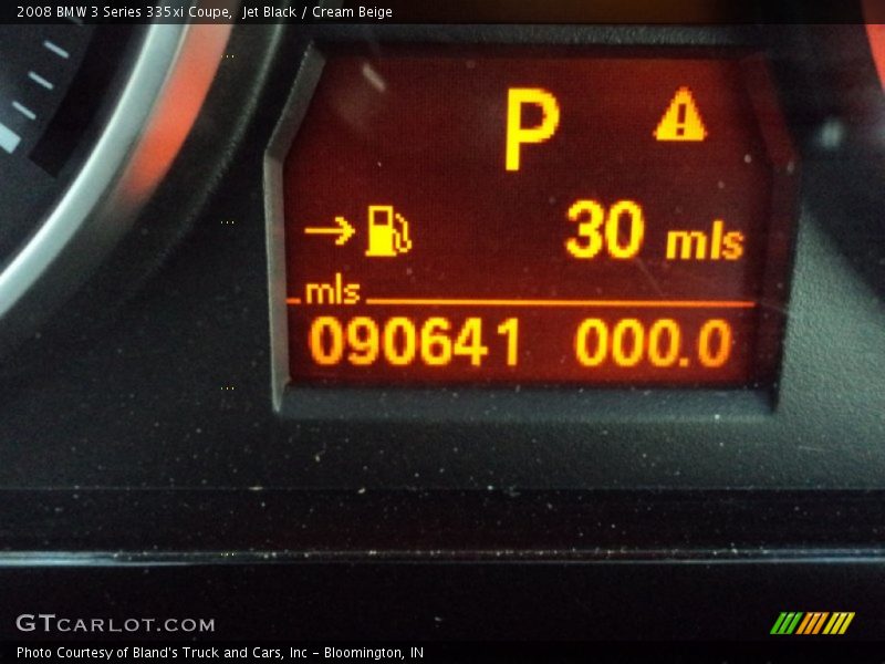 Jet Black / Cream Beige 2008 BMW 3 Series 335xi Coupe