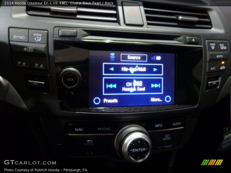 Controls of 2014 Crosstour EX-L V6 4WD