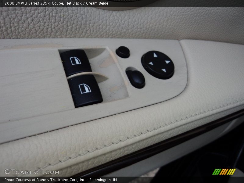 Jet Black / Cream Beige 2008 BMW 3 Series 335xi Coupe