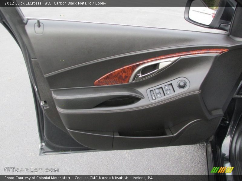 Carbon Black Metallic / Ebony 2012 Buick LaCrosse FWD
