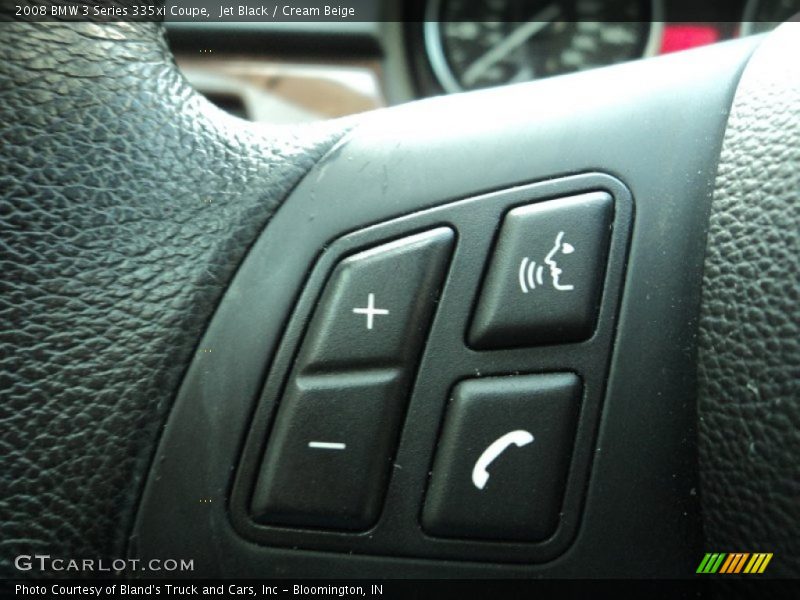 Jet Black / Cream Beige 2008 BMW 3 Series 335xi Coupe